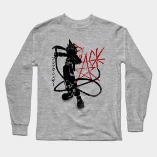 Crimson Black Long Sleeve T-Shirt